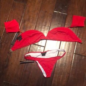 NWT Red bikini